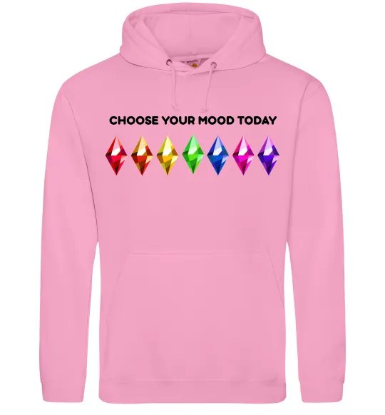 Чоловіча толстовка (худі) Choose your mood Рожевий фото
