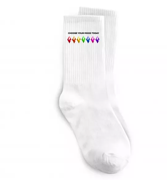 Носки Choose your mood Белый фото