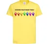Детская футболка Choose your mood Лимонный фото