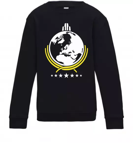 Детский Свитшот Helldivers Черный фото