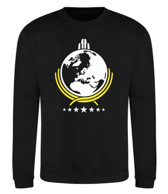 Свитшот Helldivers Черный фото