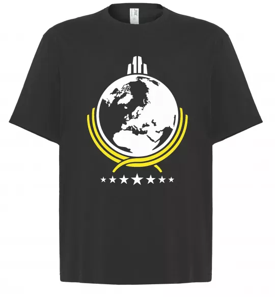 Футболка Оверсайз Helldivers Черный фото