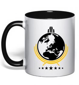 Чашка з кольоровою ручкою Helldivers