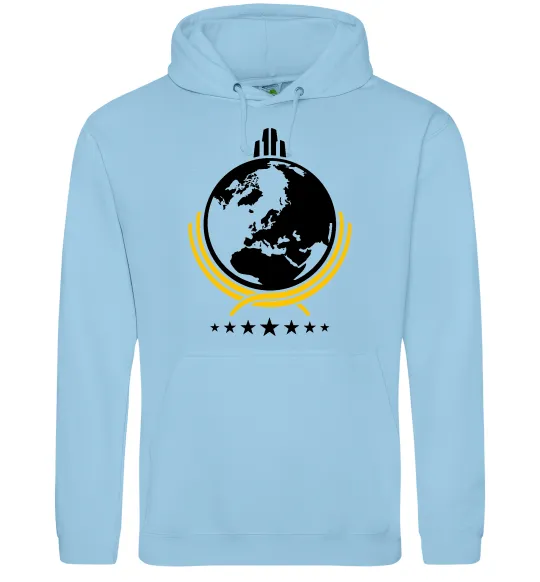 Жіноча толстовка (худі) Helldivers Блакитний фото