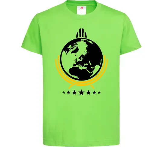 Дитяча футболка Helldivers Лаймовий фото