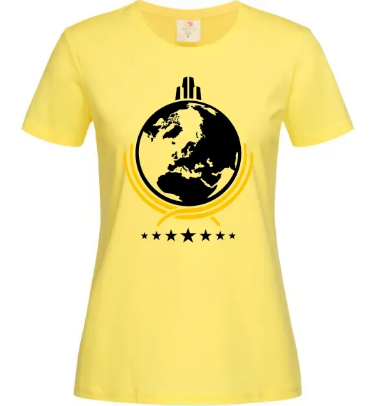 Женская футболка Helldivers Лимонный фото