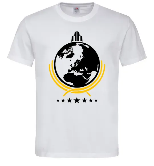 Мужская футболка Helldivers Белый фото