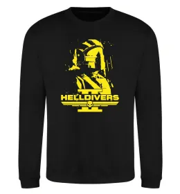 Світшот Helldivers game Чорний фото