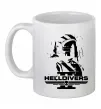Чашка керамічна Helldivers game Білий фото