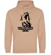Мужская толстовка (худи) Helldivers game Песочный фото