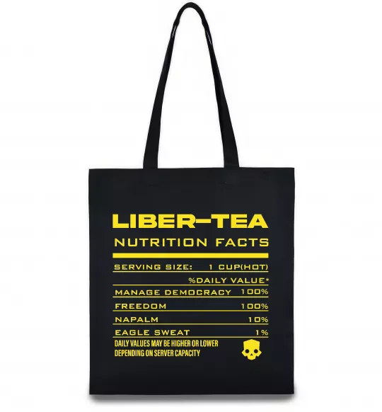 Эко-сумка Liber-tea Черный фото