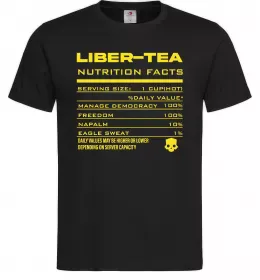 Мужская футболка Liber-tea Черный фото