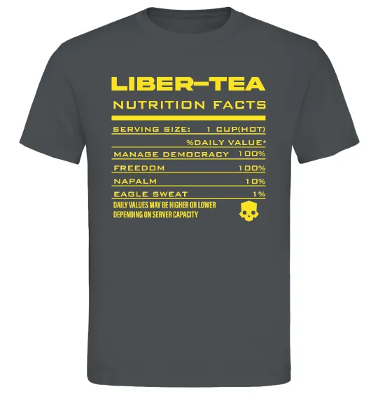 Мужская футболка Liber-tea Графит фото