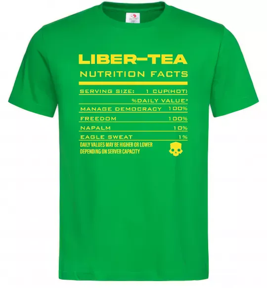Мужская футболка Liber-tea Зеленый фото