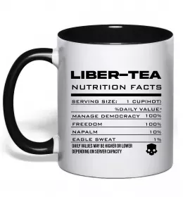 Чашка с цветной ручкой