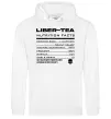 Женская толстовка (худи) Liber-tea Белый фото