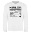 Свитшот Liber-tea Белый фото