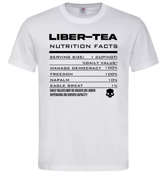 Мужская футболка Liber-tea Белый фото