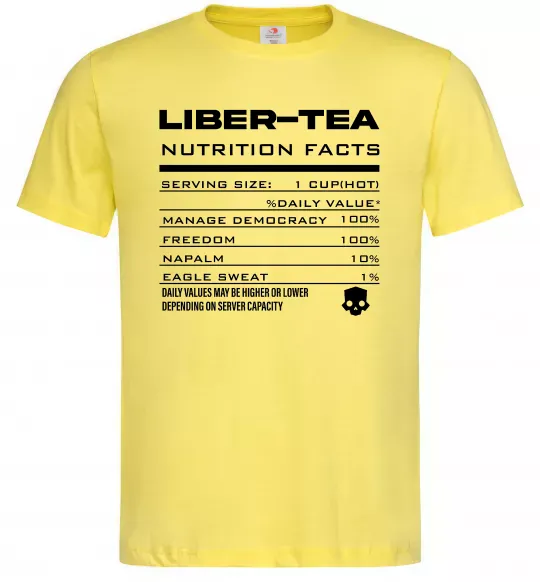 Мужская футболка Liber-tea Лимонный фото