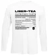 Лонгслив Liber-tea Белый фото