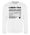 Світшот Liber-tea Білий фото