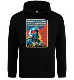 Женская толстовка (худи) Helldivers join the fight