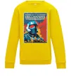 Детский Свитшот Helldivers join the fight Солнечно желтый фото