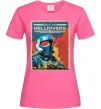 Женская футболка Helldivers join the fight Ярко-розовый фото