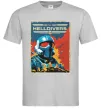Чоловіча футболка Helldivers join the fight Сірий фото