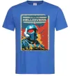Чоловіча футболка Helldivers join the fight Яскраво-синій фото