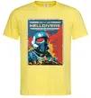 Чоловіча футболка Helldivers join the fight Лимонний фото