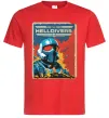 Чоловіча футболка Helldivers join the fight Червоний фото