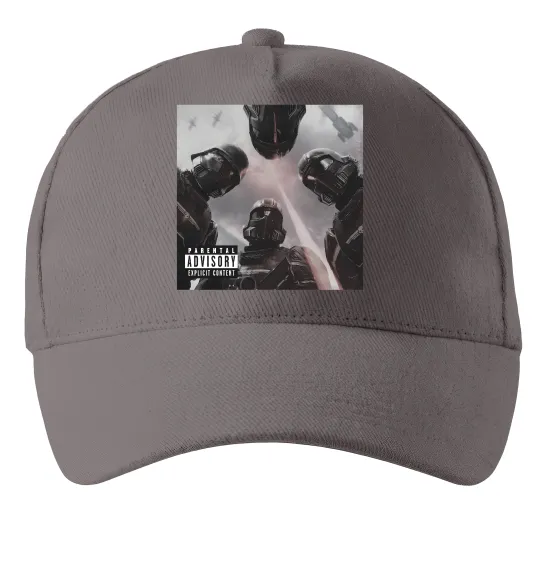 Кепка Helldivers poster Серый фото