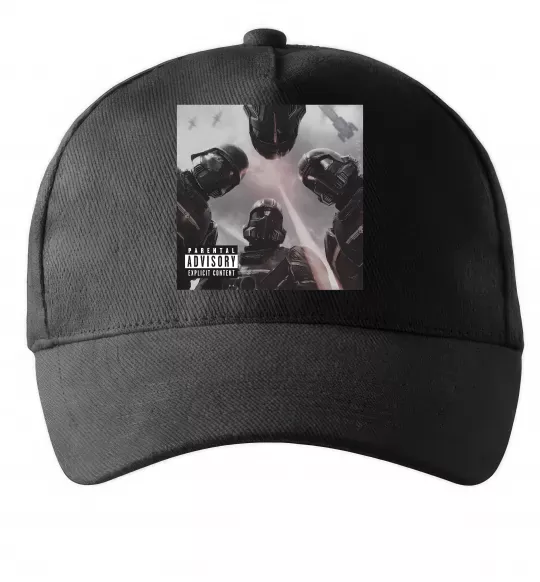 Кепка Helldivers poster Черный фото