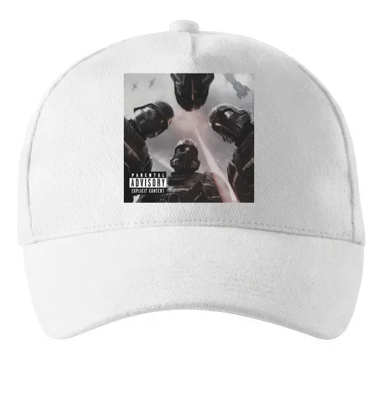 Кепка Helldivers poster Белый фото