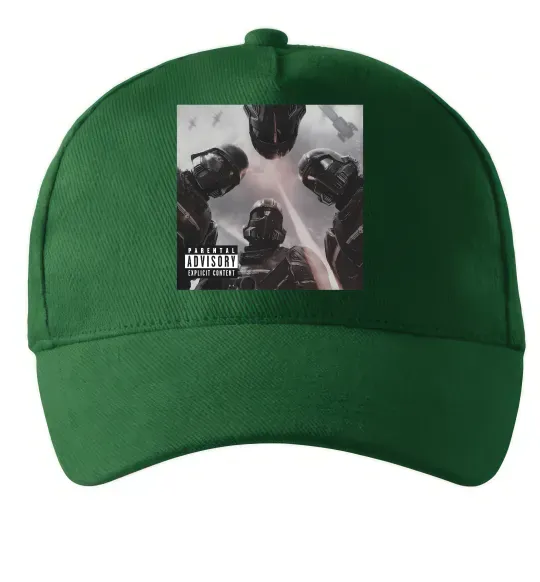 Кепка Helldivers poster Темно-зеленый фото