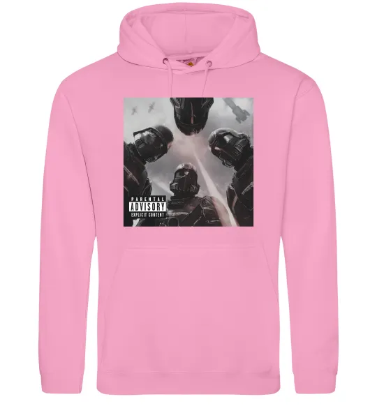 Жіноча толстовка (худі) Helldivers poster Рожевий фото