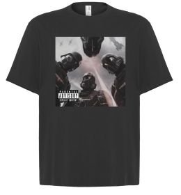 Футболка Оверсайз Helldivers poster