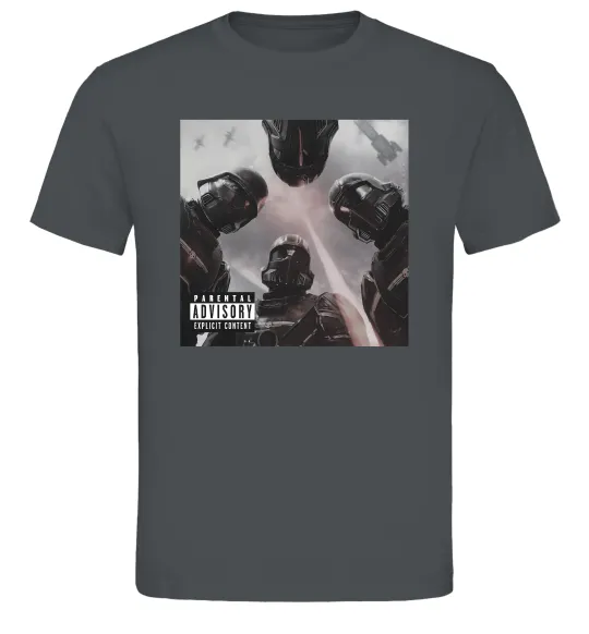 Мужская футболка Helldivers poster Графит фото