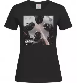 Женская футболка Helldivers poster Черный фото