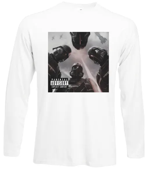 Лонгслив Helldivers poster Белый фото