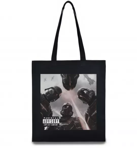 Эко-сумка Helldivers poster Черный фото
