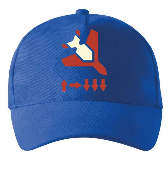 Кепка Helldivers літак Ярко-синий фото