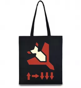 Эко-сумка Helldivers літак Черный фото