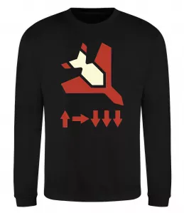 Світшот Helldivers літак Чорний фото