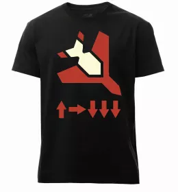 Мужская премиум футболка Helldivers Черный фото