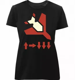 Женская премиум футболка Liber-tea Черный фото