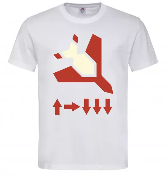 Чоловіча футболка Helldivers літак Білий фото