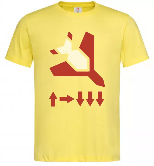 Чоловіча футболка Helldivers літак Лимонний фото