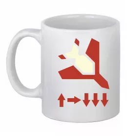 Чашка керамическая Helldivers Белый фото